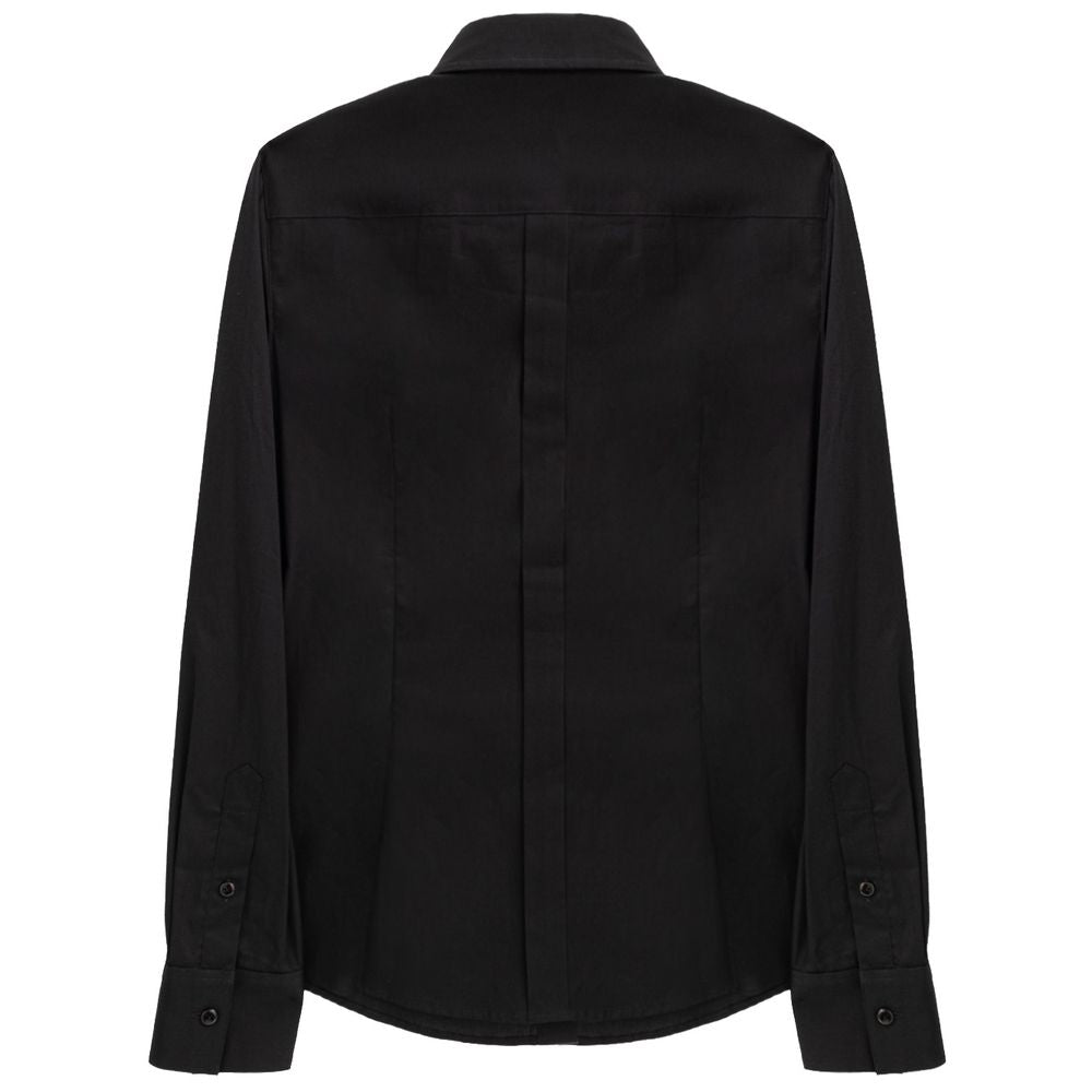 Dolce & Gabbana Black Cotton Shirt by Dolce & Gabbana