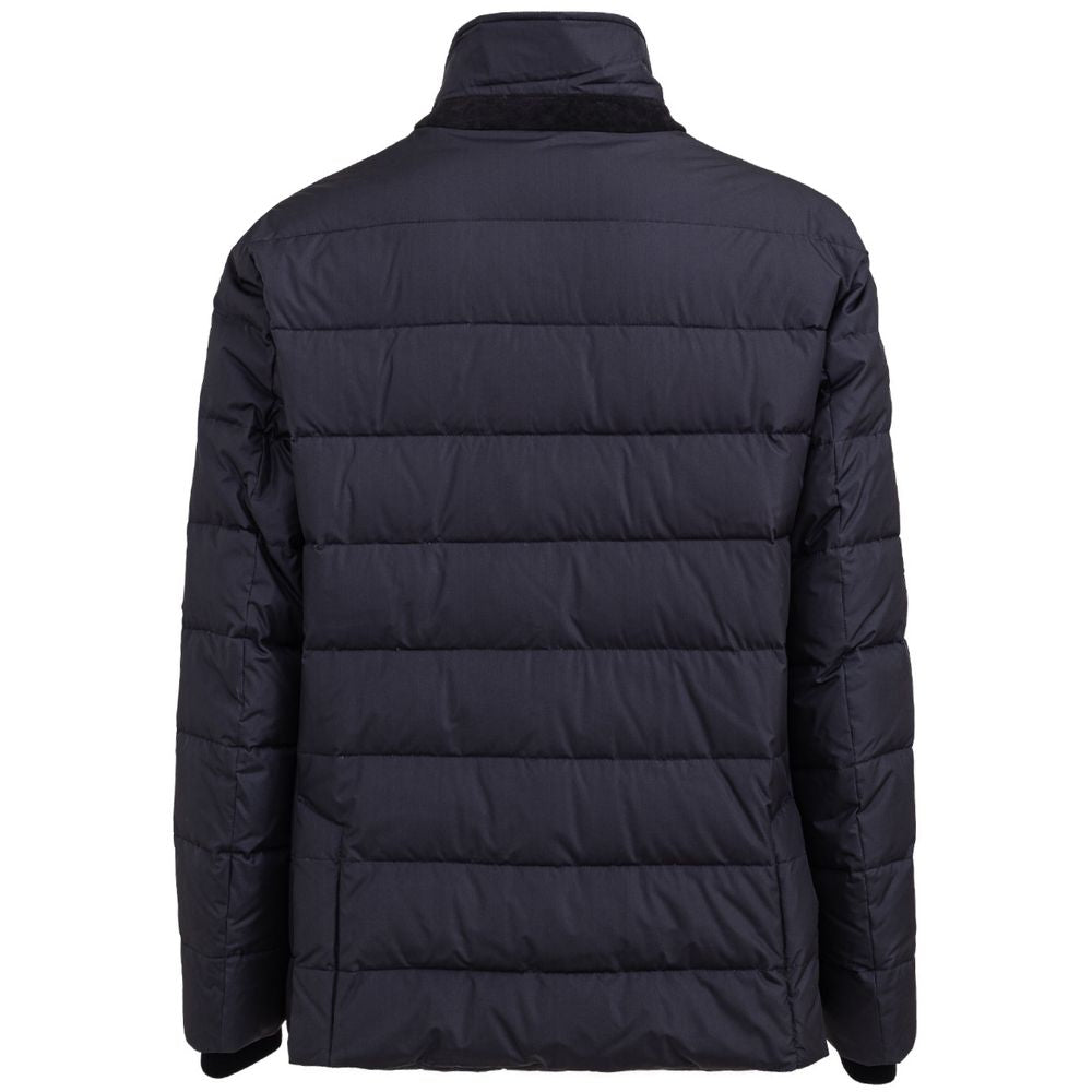Dolce & Gabbana Blue Polyester Jackets & Coat by Dolce & Gabbana
