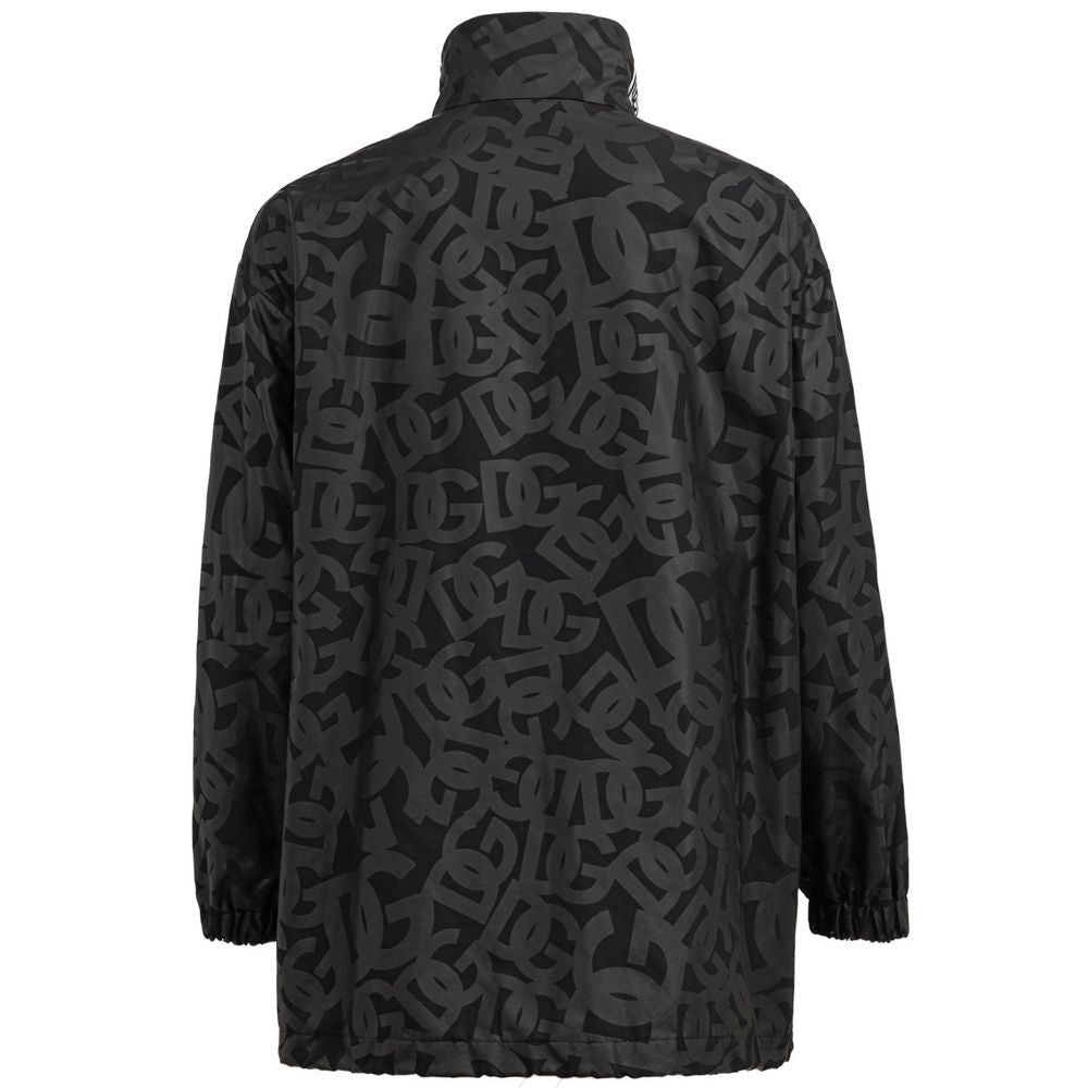 Dolce & Gabbana Black Polyester Jackets & Coat by Dolce & Gabbana