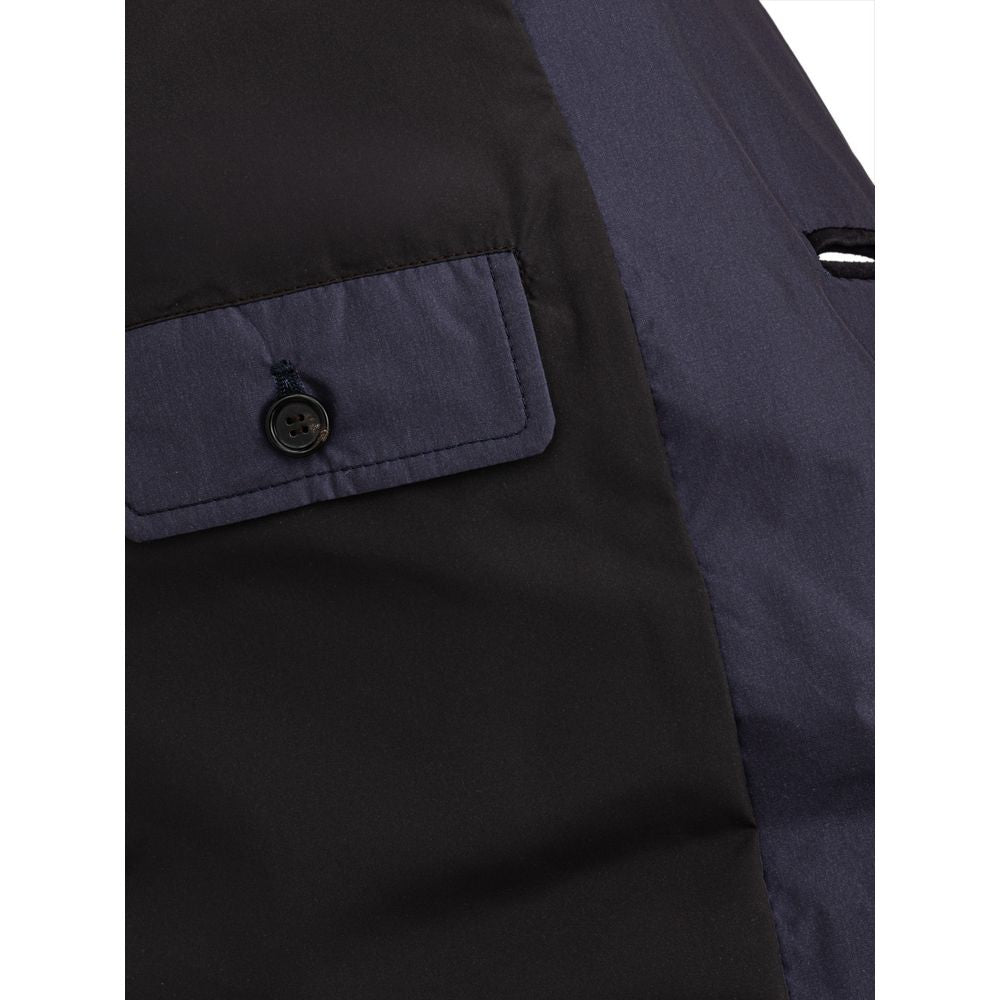 Dolce & Gabbana Blue Polyester Jackets & Coat by Dolce & Gabbana