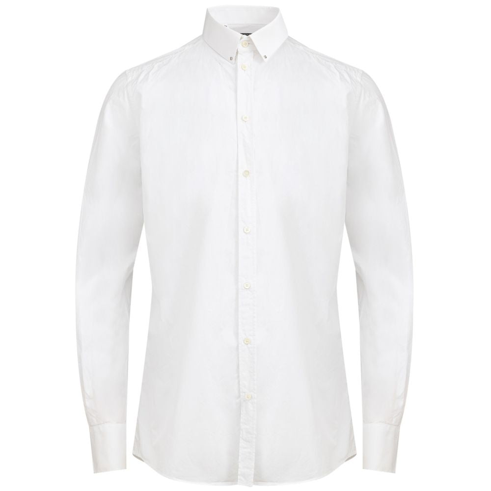 Dolce & Gabbana White Cotton Shirt by Dolce & Gabbana