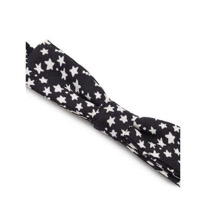 Cravates et nœud papillon en soie noire Dolce &amp; Gabbana