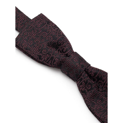 Cravates et nœud papillon en soie noire Dolce &amp; Gabbana