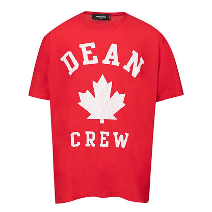 Dsquared² Red Cotton T-Shirt by Dsquared²