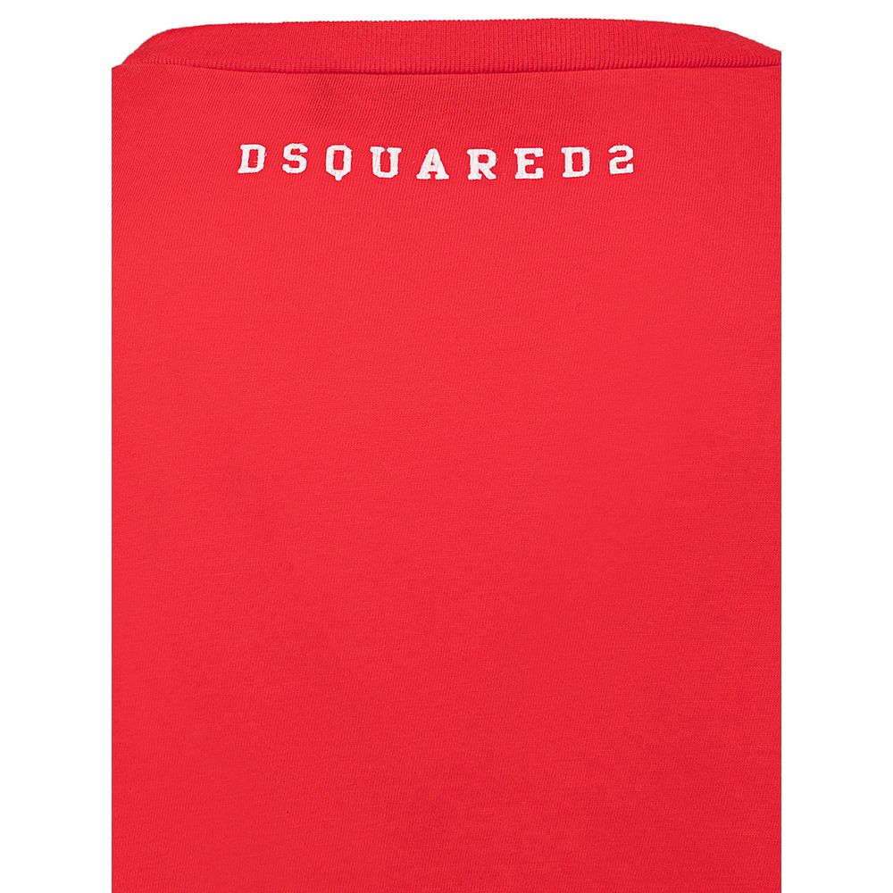 Dsquared² Red Cotton T-Shirt by Dsquared²