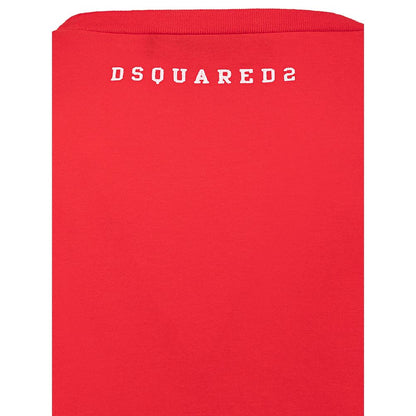 Dsquared² Red Cotton T-Shirt by Dsquared²