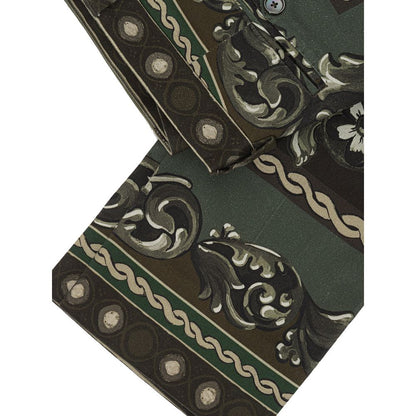 Dolce & Gabbana Green Cotton Pant by Dolce & Gabbana