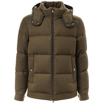 Herno Green Wool Jackets & Coat by Herno