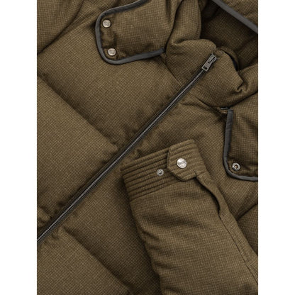Herno Green Wool Jackets & Coat by Herno