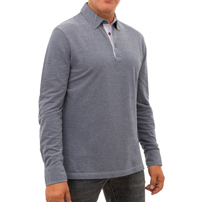 Corneliani Blue Cotton Polo Shirt by Corneliani