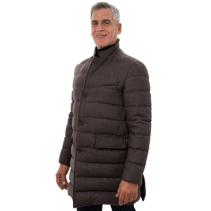 Herno Brown Wool Jackets & Coat by Herno