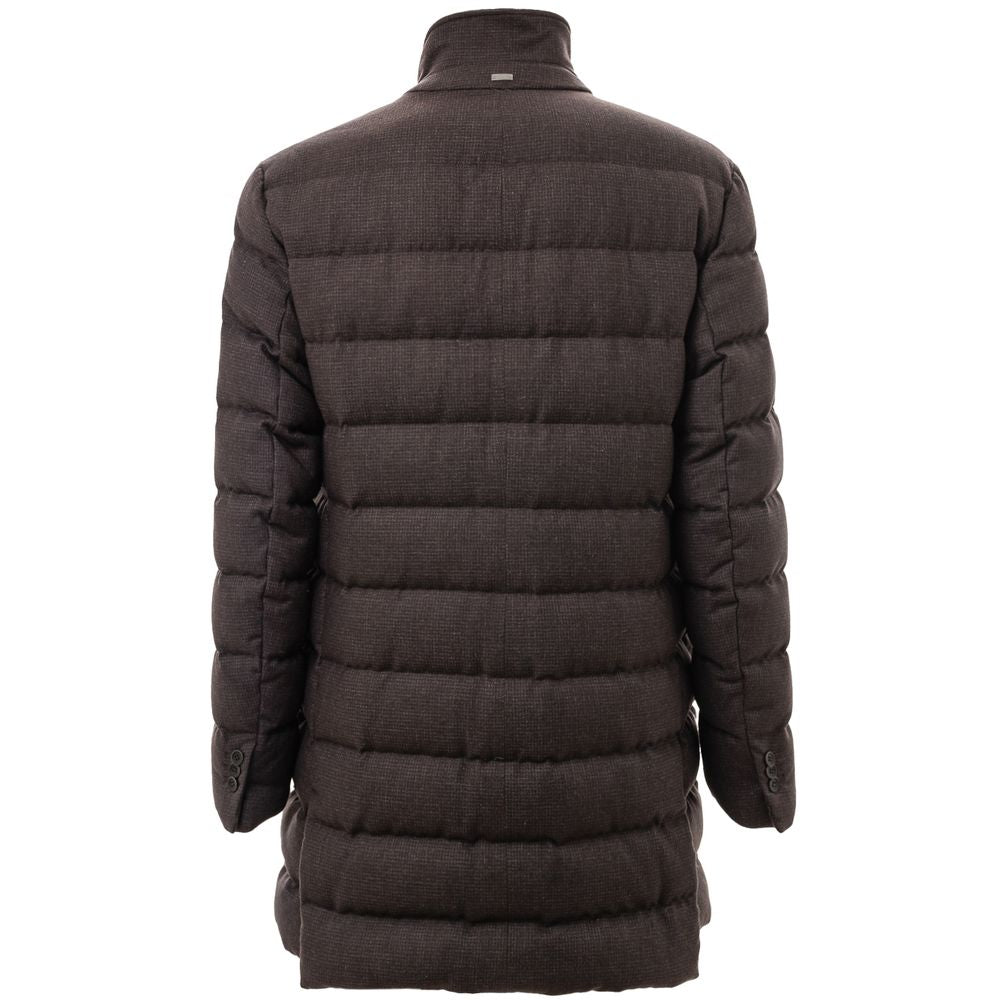 Herno Brown Wool Jackets & Coat by Herno