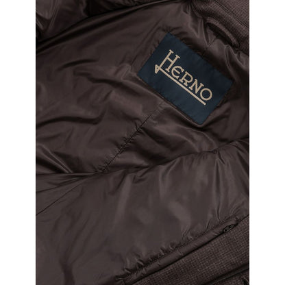 Herno Brown Wool Jackets & Coat by Herno