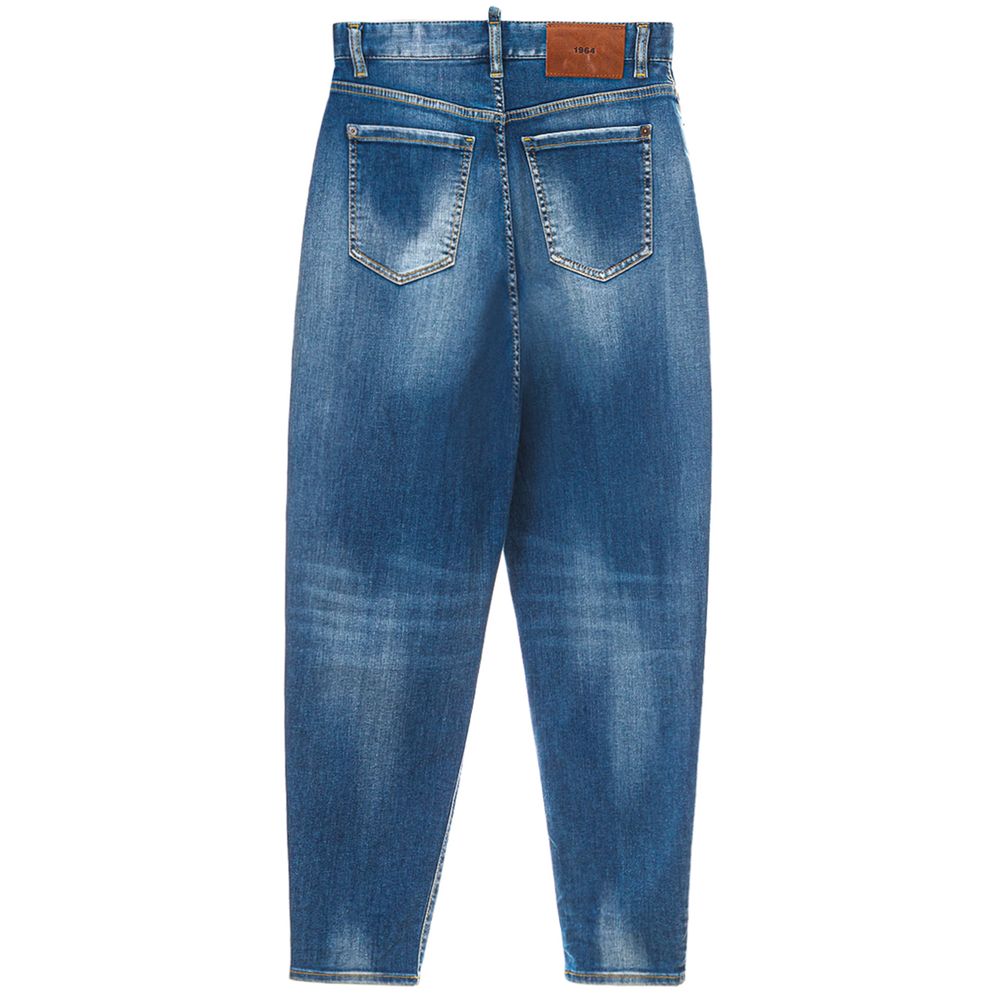 Dsquared² Blue Cotton Jeans Denim by Dsquared²