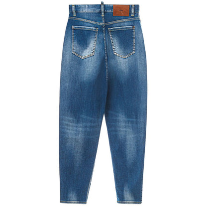Dsquared² Blue Cotton Jeans Denim by Dsquared²
