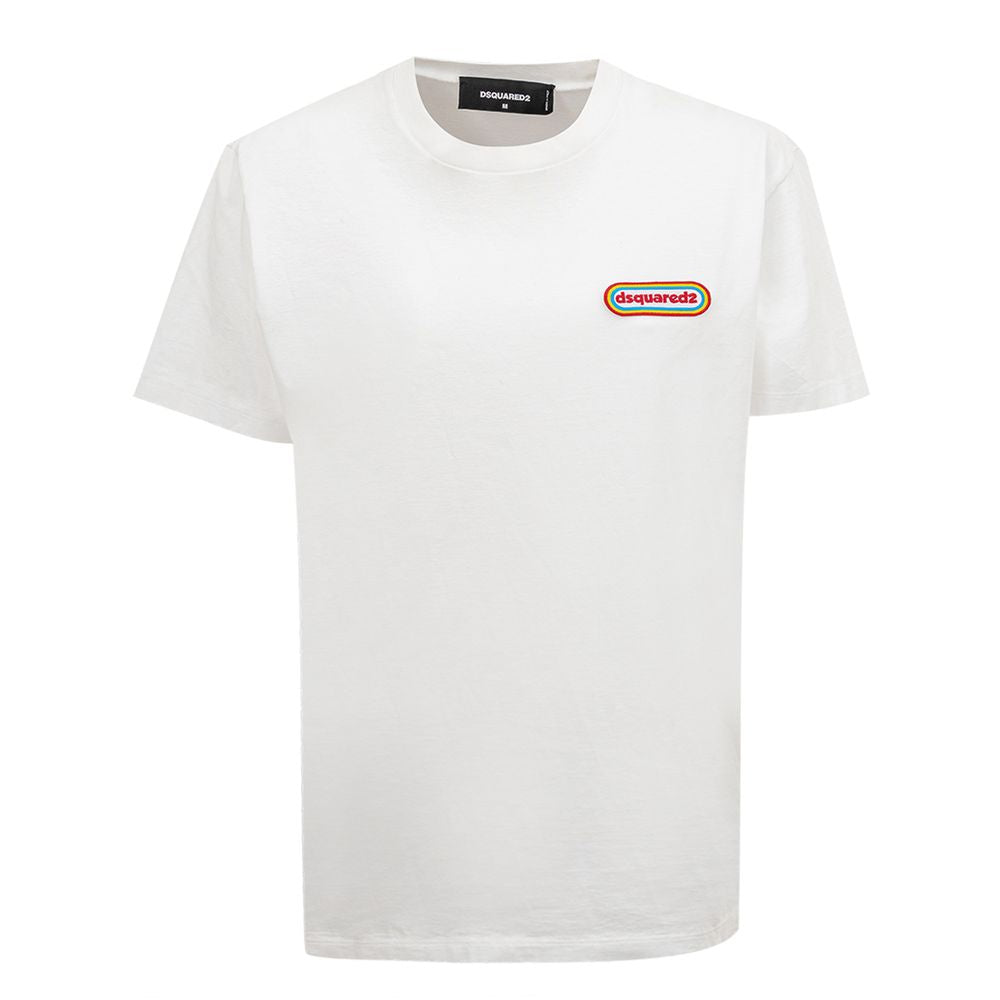 Dsquared² Chic White Cotton Staple Tee by Dsquared²