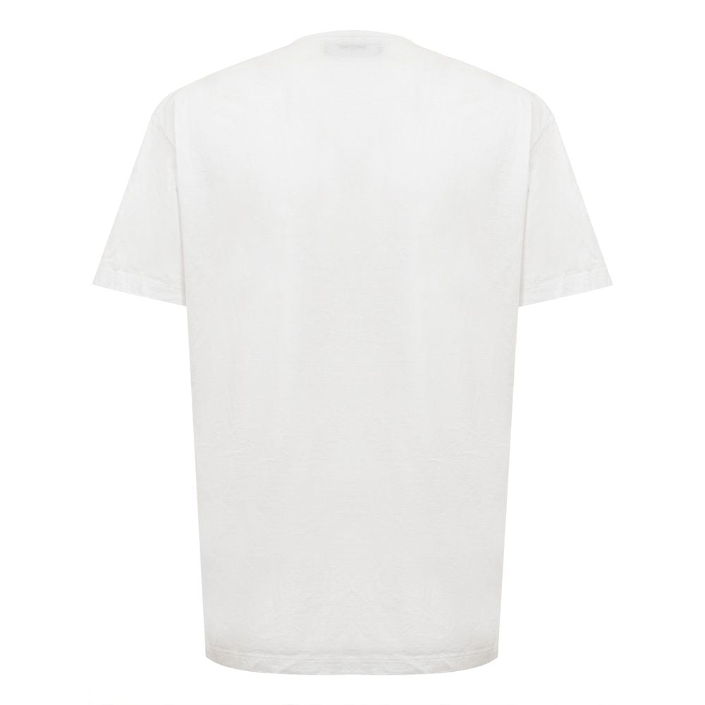 Dsquared² Chic White Cotton Staple Tee by Dsquared²