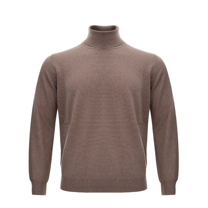 KANGRA Brown Wool Sweater by KANGRA