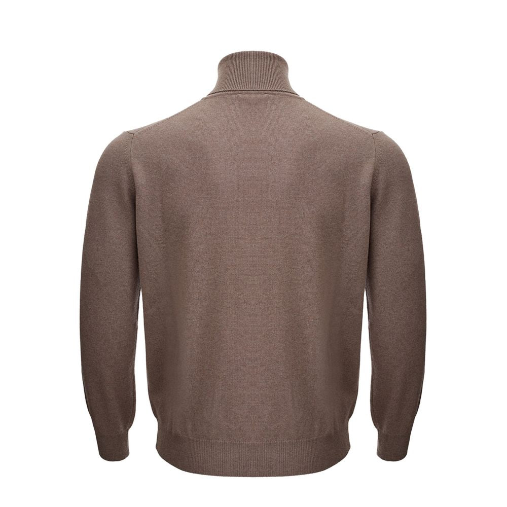 KANGRA Brown Wool Sweater by KANGRA
