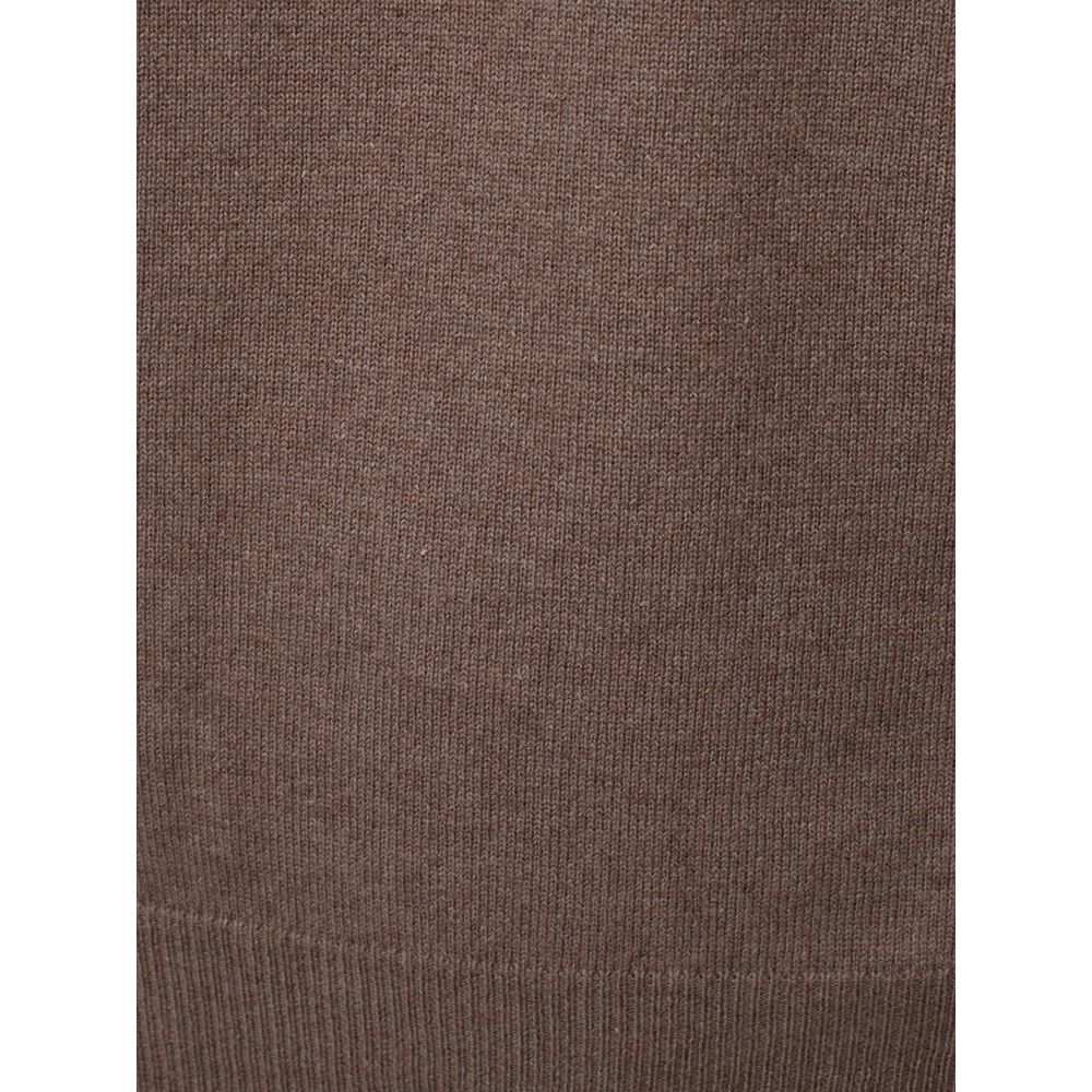 KANGRA Brown Wool Sweater by KANGRA
