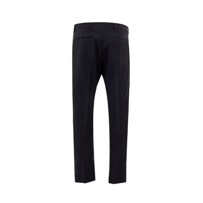 Pantalon en laine noire Valentino