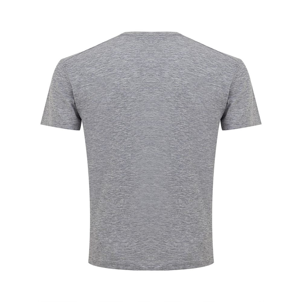 Dsquared² Sleek Gray Cotton Tee for Stylish Men by Dsquared²