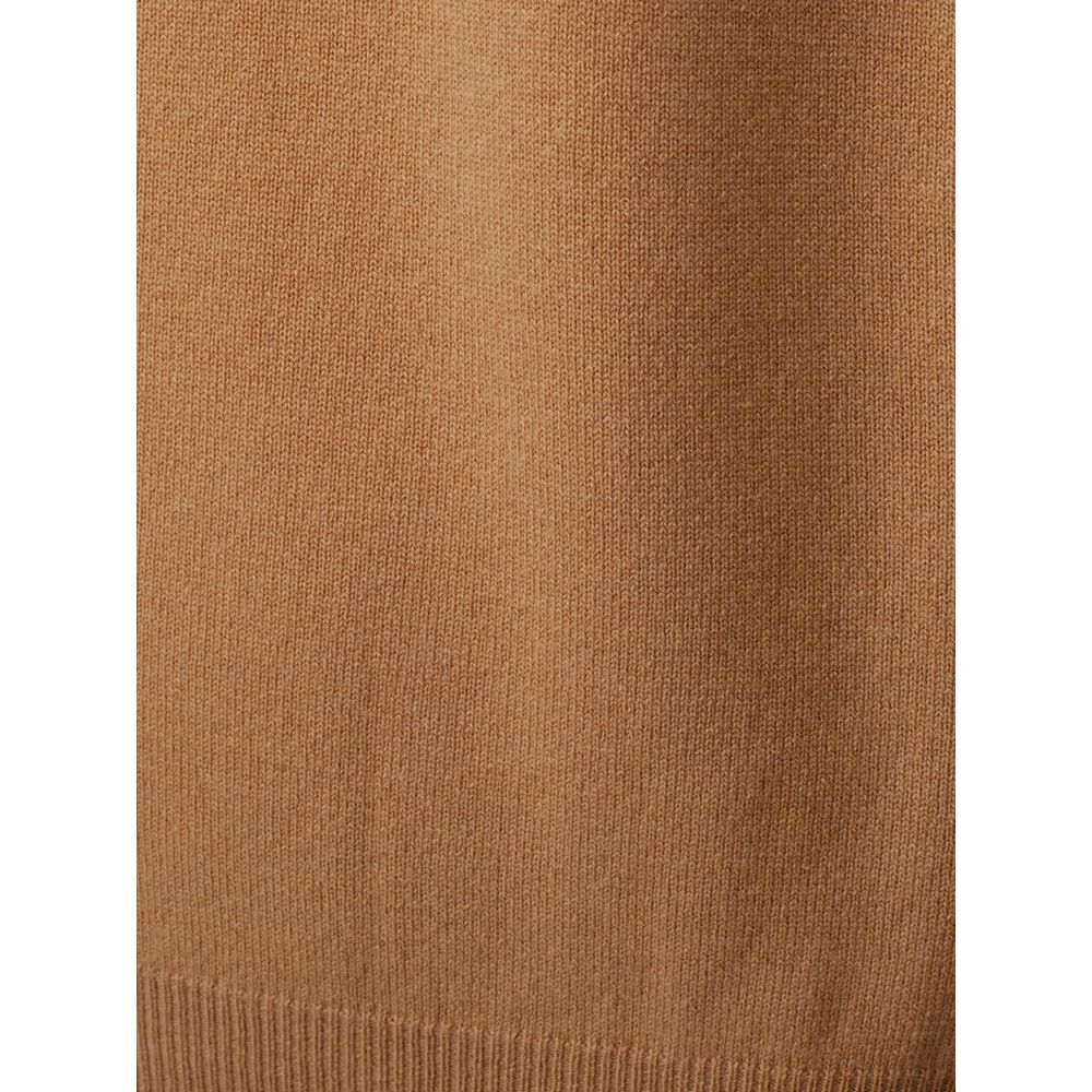 KANGRA Elegant Woolen Brown Sweater for Men by KANGRA