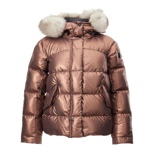Vestes et manteaux en polyester rose Peuterey