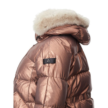 Vestes et manteaux en polyester rose Peuterey