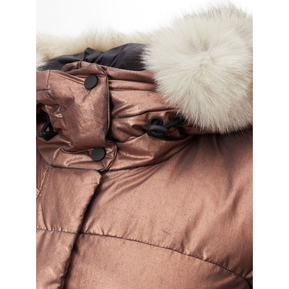 Vestes et manteaux en polyester rose Peuterey