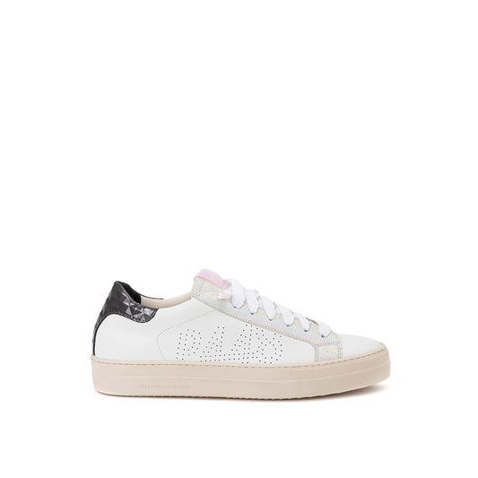 P448 Elevate Your Sneaker Game with All-White Italian Leather Kicks by P448
