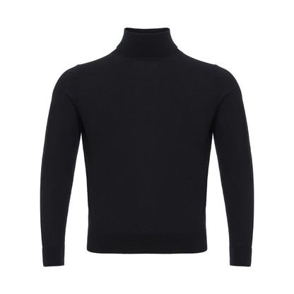 Colombo Italian Cashmere Luxury Black Sweater by Colombo