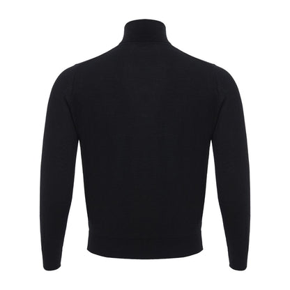Colombo Italian Cashmere Luxury Black Sweater by Colombo