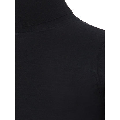 Colombo Italian Cashmere Luxury Black Sweater by Colombo