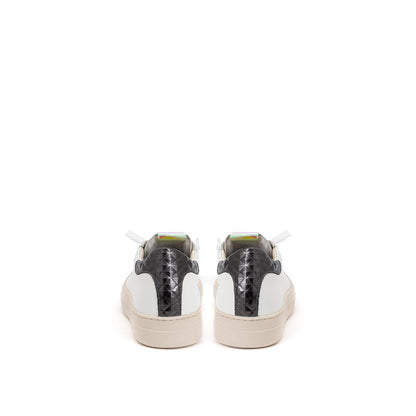 P448 Elevate Your Sneaker Game with All-White Italian Leather Kicks by P448