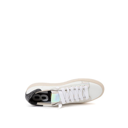 P448 Elevate Your Sneaker Game with All-White Italian Leather Kicks by P448