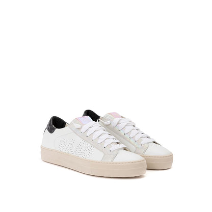 P448 Elevate Your Sneaker Game with All-White Italian Leather Kicks by P448