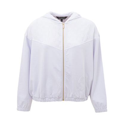 Armani Exchange Chic White Viscose Sweater for Women by Armani Exchange
