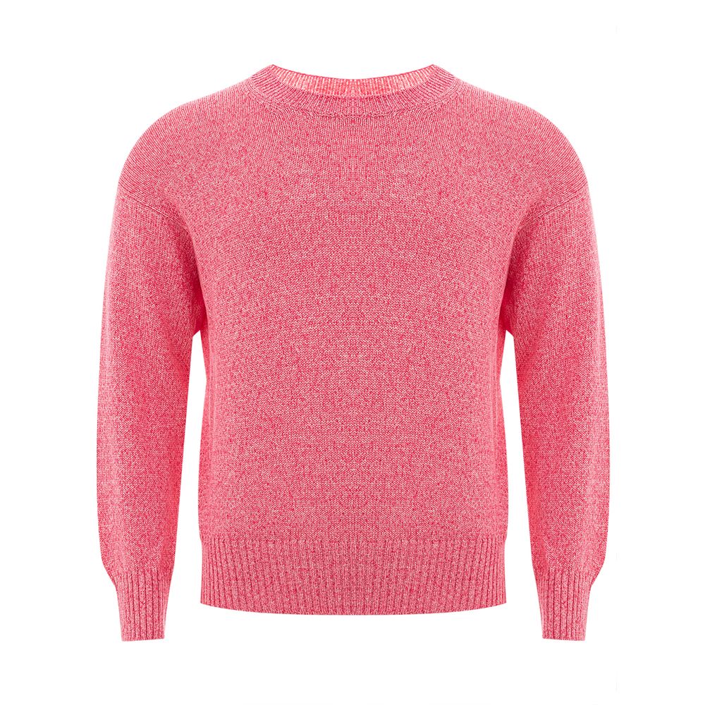 Gran Sasso Pink Cotton Sweater by Gran Sasso