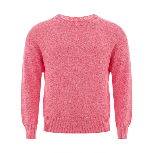Gran Sasso Pink Cotton Sweater by Gran Sasso