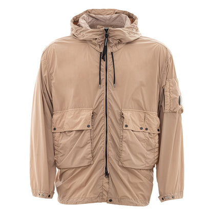 Veste en polyamide beige de style urbain surélevé de la CP Company
