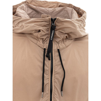 Veste en polyamide beige de style urbain surélevé de la CP Company