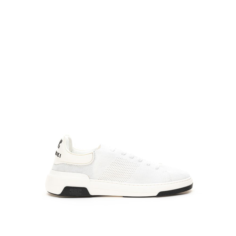 Casadei Elegant White Leather Sneakers by Casadei