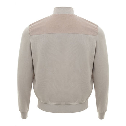 Cardigan en coton beige Gran Sasso pour homme