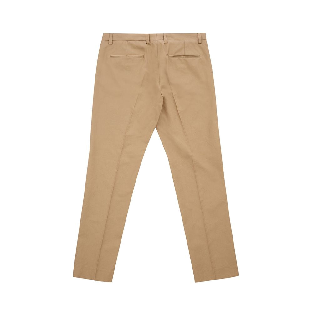 Lardini Elegant Brown Cotton Trousers for Women by Lardini