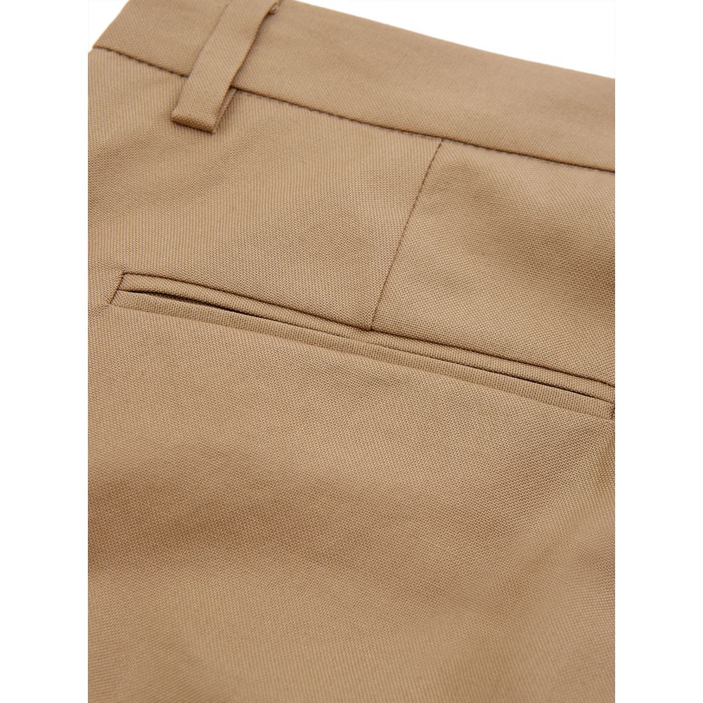 Lardini Elegant Brown Cotton Trousers for Women by Lardini