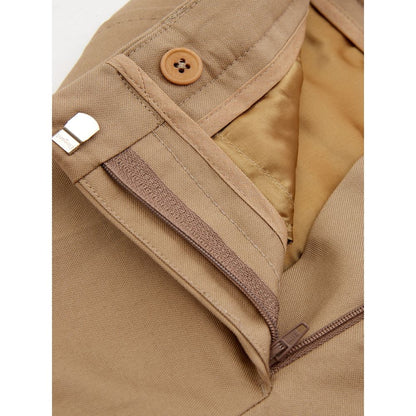 Lardini Elegant Brown Cotton Trousers for Women by Lardini