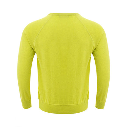 Gran Sasso Sunny Yellow Italian Cotton Sweater by Gran Sasso