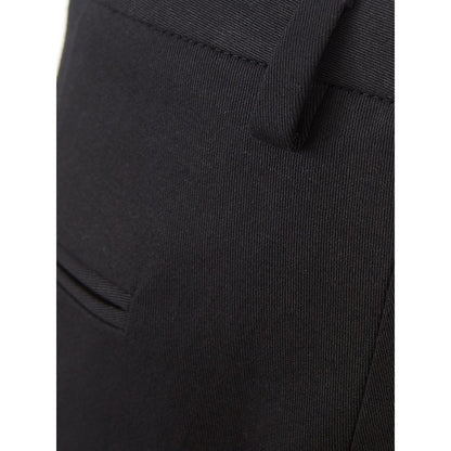 Lardini Italian Elegance Cotton Black Trousers by Lardini