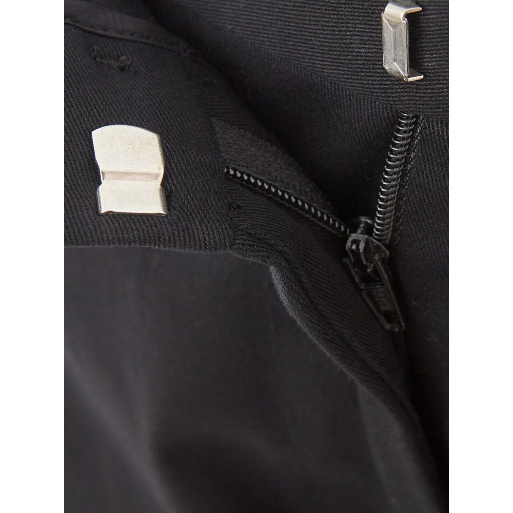 Lardini Italian Elegance Cotton Black Trousers by Lardini